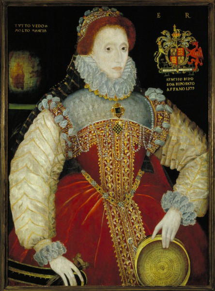 Afbeelding 1: The Plimpton Sieve Portrait door George Gower (1540-1596)