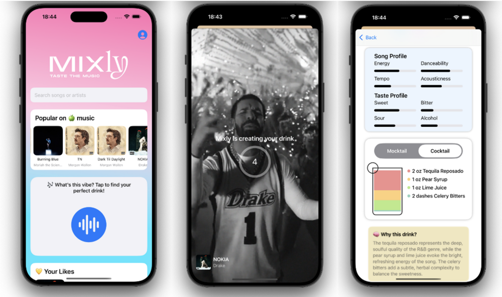 Henri Lahousse - cocktails app